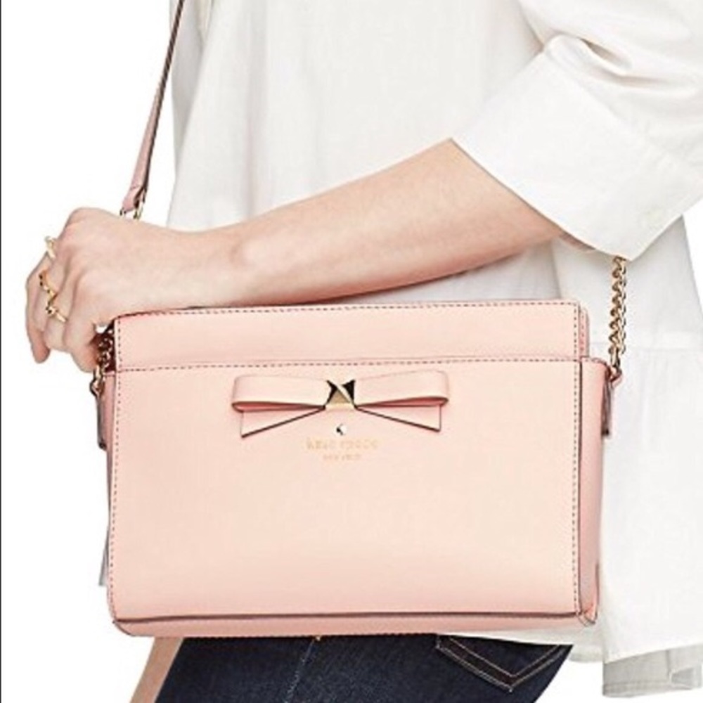 Kate Spade Pink Hancock Park Angelica Purse